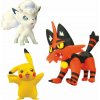 Pokémon Set bojových figurek Torracat & Alolan Vulpix & Pikachu