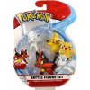 Pokémon Set bojových figurek Torracat & Alolan Vulpix & Pikachu