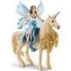 Schleich 42508 Víla Eyela na zlatém jednorožci