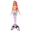 Barbie Svítící mořská panna s pohyblivým ocasem běloška