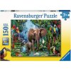 Ravensburger 12901 Puzzle Safari zvířata XXL 150 dílků