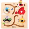 Baby Einstein Hračka dřevěná puzzle Paths to Adventure HAPE 12m+