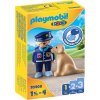 PLAYMOBIL 70408 Policista se psem (1.2.3)