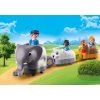 PLAYMOBIL 70405 Zvířecí vláček (1.2.3)