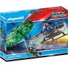 PLAYMOBIL 70569 Policejní vrtulník: Pronásledování na padáku
