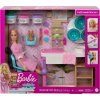 Barbie Salón krásy herní set s běloškou