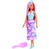 Barbie dlouhovláska s růžovými vlasy