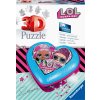 Puzzle 3D Srdce L.O.L. panenky 54 dílků
