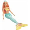 Barbie Dreamtopia Mořská víla oranžové vlasy