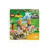 LEGO® DUPLO® Jurassic World™ 10939 T-Rex a Triceratops na útěku