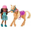 Barbie Chelsea panenka cerne vlasy s ponikem