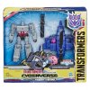 Tranformers Cyberverse Spark Armor figurka Megatron Chopper Cut 1