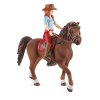 Schleich 42539 Hannah s pohyblivymi klouby na koni 2