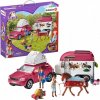 Schleich 42535 Dobrodružné auto s přívěsem a koněm