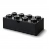 LEGO Stolní box 8 se zásuvkou černý