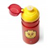 LEGO ICONIC Girl Svačinový set (láhev a box) žlutá/červená