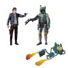 Star Wars episoda 8 Force Link 9,5cm figurky s doplňky Han Solo a Boba Fett