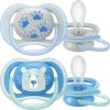 Philips AVENT Šidítko Ultra air Pastel 6-18m chlapec 2 ks