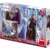 Puzzle Disney FROZEN II 3x55 dílků