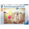 Ravensburger 16585 Puzzle Pes Labrador s balónky 500 dílků
