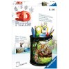 Ravensburger 11263 Puzzle 3D Stojan na tužky Levharti 57 dílků