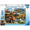 Ravensburger 12973 Puzzle Stavební vozidla XXL 100 dílků