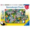Ravensburger 05183 Puzzle Koaly a lenochodi 2x 24 dílků