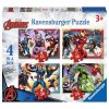 Ravensburger 06942 Puzzle Disney: Marvel Avengers 4 v 1