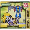 Transformers Cyberverse Bumblebee a Dinobot Swoop