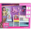 Barbie herní set dětský pokojík