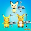 Mega Construx Pokémon Trio: Pichu, Pikachu a Raichu