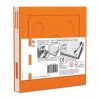 LEGO® Zápisník s gelovým perem jako klipem - oranžový
