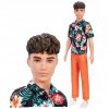 Barbie model Ken v květinové košili 184