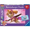 Puzzle Tlapková Patrola 2x24 dílků. Ravensburger