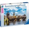 Puzzle Praha: Pohled na Karlův most 1000d. Ravensburger