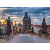 Ravensburger 19738 Puzzle Praha: Procházka po Karlově mostě 1000 dílků