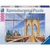 Puzzle Pohled z Brooklynského mostu 1000d. Ravensburger