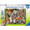 Puzzle Dřímající kočky 200 XXL dílků, Ravensburger