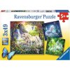 Puzzle Jednorožci 3x49 dílků, Ravensburger