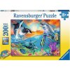 Ravensburger 12900 Puzzle Život v oceánu 200 XXL dílků