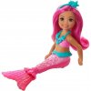Barbie Dreamtopia Chelsea Mořská panna růžová
