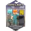 Minecraft Figurka ALEX v diamantovém brnění  8cm