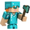 Minecraft Figurka ALEX v diamantovém brnění  8cm