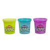 Play Doh Sliz balení 3 kelímků žlutá, tyrkysová, fialová