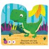 Kouzelné čtení Minikniha s výsekem - Dinosaurus