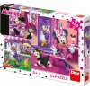 Puzzle Den s Minnie 3x55 dílků
