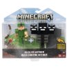 Minecraft 8 cm figurka dvojbalení ALEX vs WITHER