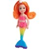Barbie Chelsea Mořská panna - oranžové vlasy