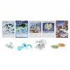 Bakugan Trojbalení s True Metal figurkou S4 Colossus x Nano Riptide x Nano Siphon