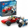 LEGO® City 60392 Honička auta s policejní motorkou